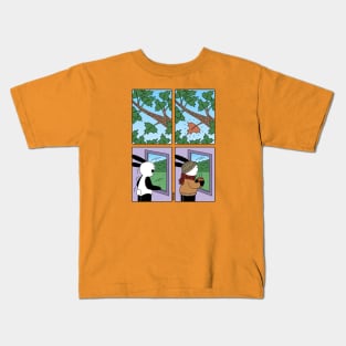 Buni Leaf Peep Kids T-Shirt